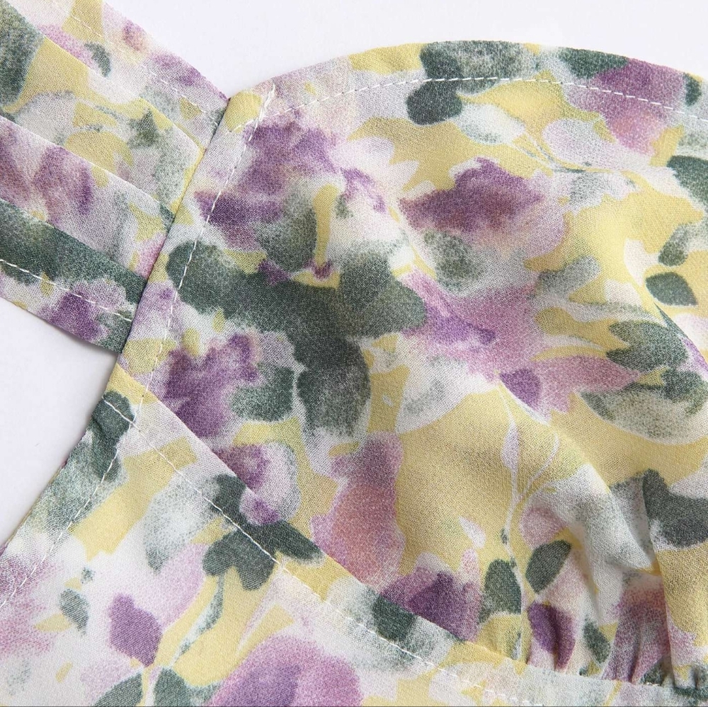 NWT Cider Floral Corset Tank Top - Picture 3 of 7